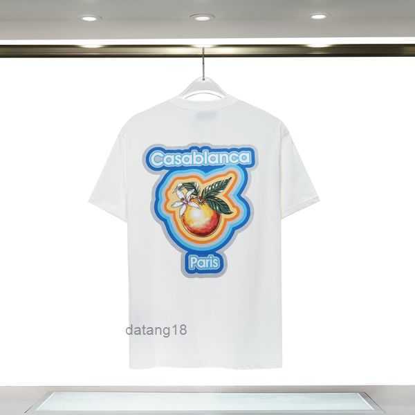 

Mens Designer t Shirt Casablanc Man Womens Shirts with Letters Print Short Sleeves Summer Casablanca T-shirts Men Loose Tees Us -xxl 8 GY3I, 21