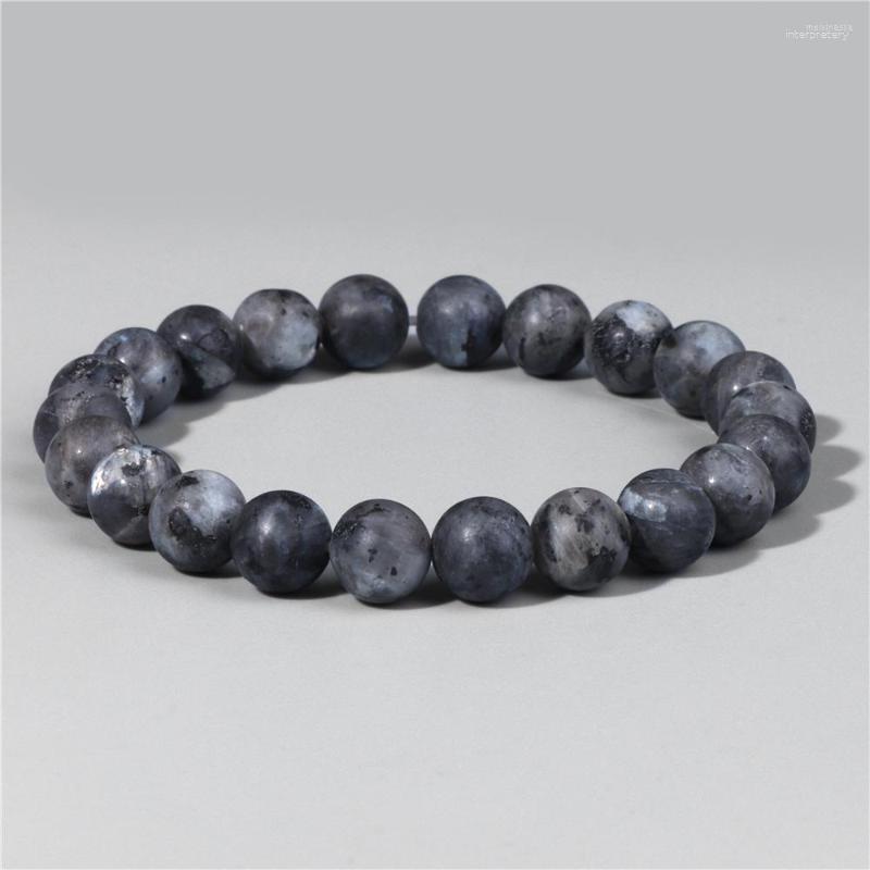 

Strand High-quality Matte Natural Stone Beads Bracelet Agates Quartz Malachite Men Women Charm Fashion Beaded Yoga Jewelry