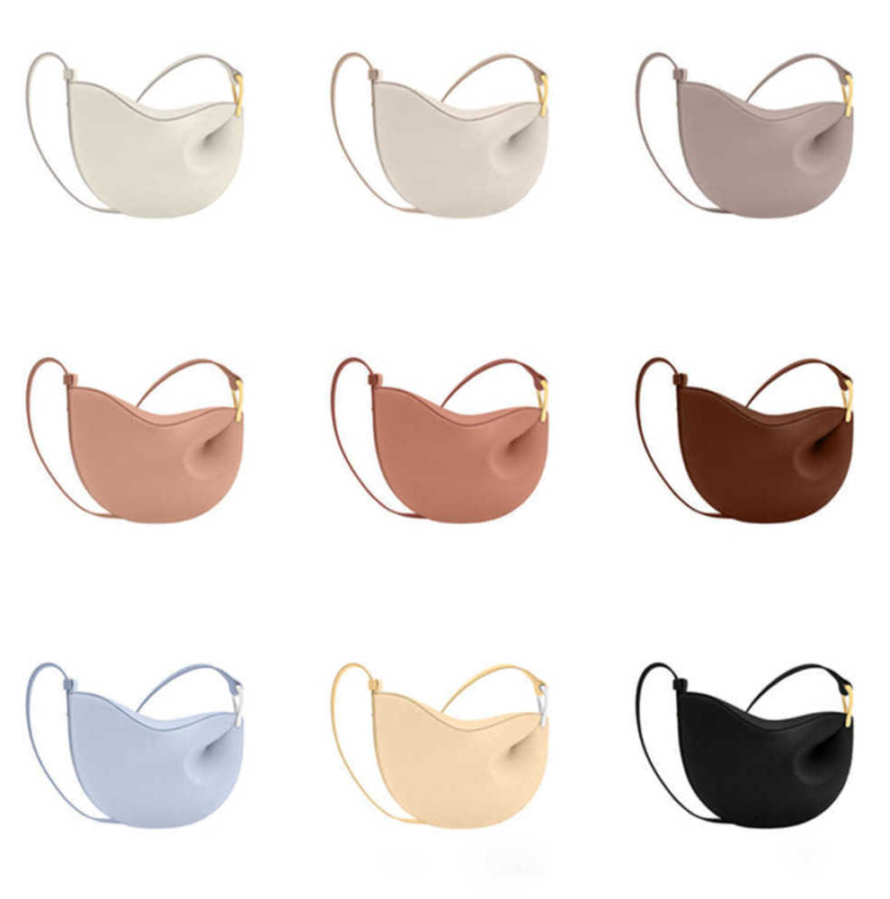 

7A Luxury Designer bag woman bags Polene Shoulder Women's Genuine leather handbag clutch flap crossbody wallet Small square Pea Envelope all-match French minority, Black