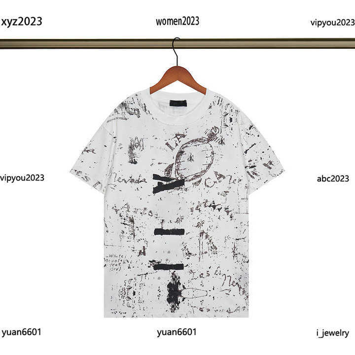 

mens designer T-shirt fashion casual 100% cotton round neck quick-drying t shirt Letter printed short sleeves New listing, White
