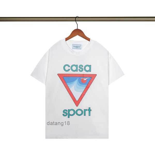 

Mens Designer t Shirt Casablanc Man Womens Shirts with Letters Print Short Sleeves Summer Casablanca T-shirts Men Loose Tees Us Size S-xxl 26 BFTT, 16