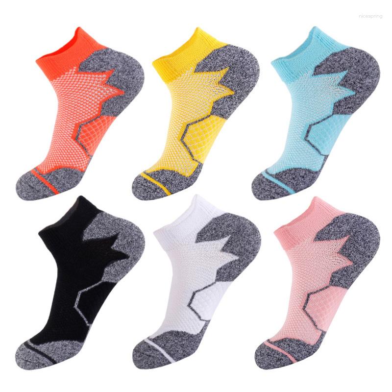 

Sports Socks Women Basketball Sport Outdoor Elite Athletic Badminton Running Non-slip Sweat-absorbent Comfortable Breathable Sock, Black