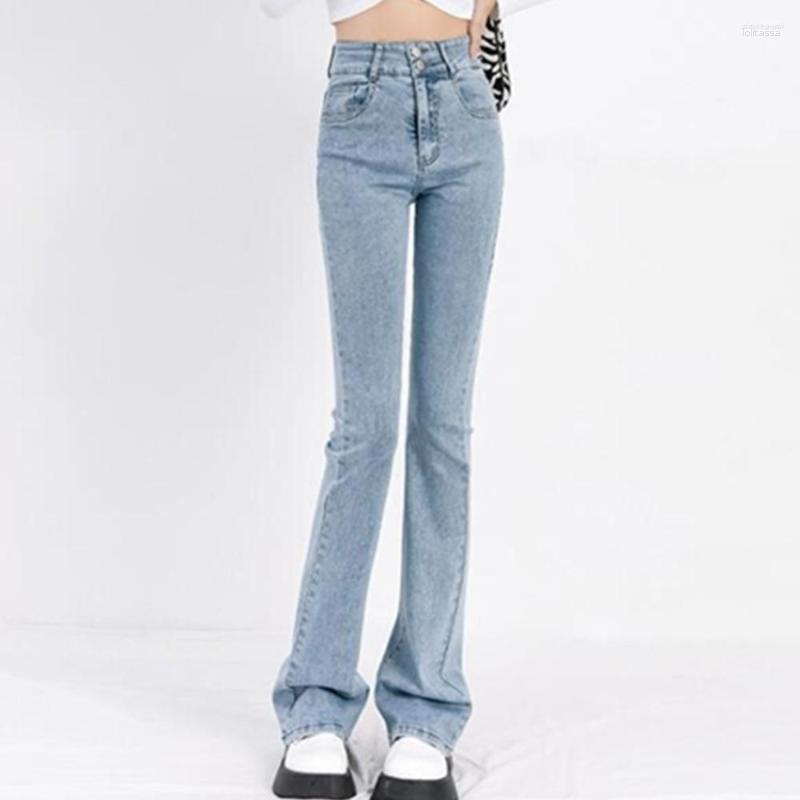 

Women's Jeans Women's Vintage High Waist Flare Women Blue Street Slim Boot Cut Denim Pants Stretchable Long Flared Trousers Casual, Women jeans