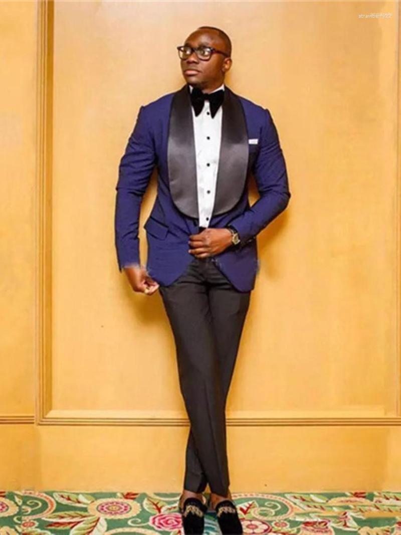 

Men's Suits Men's Customize Groom Tuxedos Blue Men's Suit Jacket Blazers Halloween Costume Elegant Man Suit's For Wedding 0102, Same as image