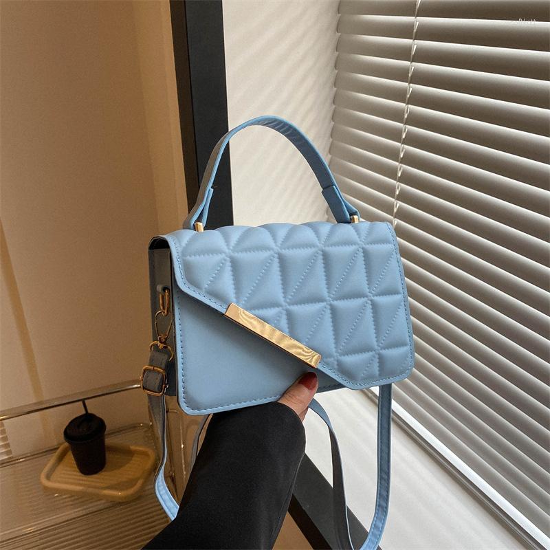 

Evening Bags Fashion Ladies Handbag Versatile Diagonal Bag Small Square Advanced Sense Shoulder Bolsos De Mujer, Black