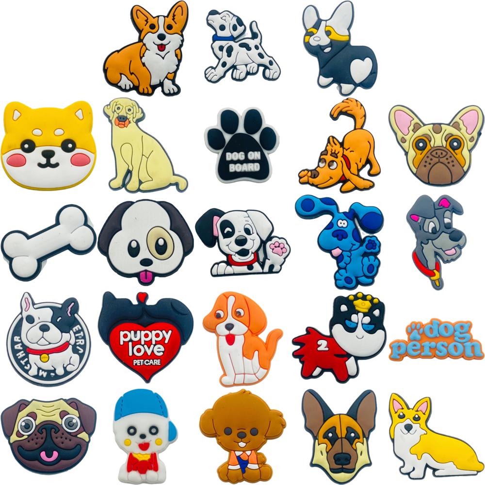 

Shoe Parts Accessories Custom Pvc Clog Charms Animal Dog Decoration For And Bracelet Gifts Kids Charm Wholesale Drop Delivery Otwyy