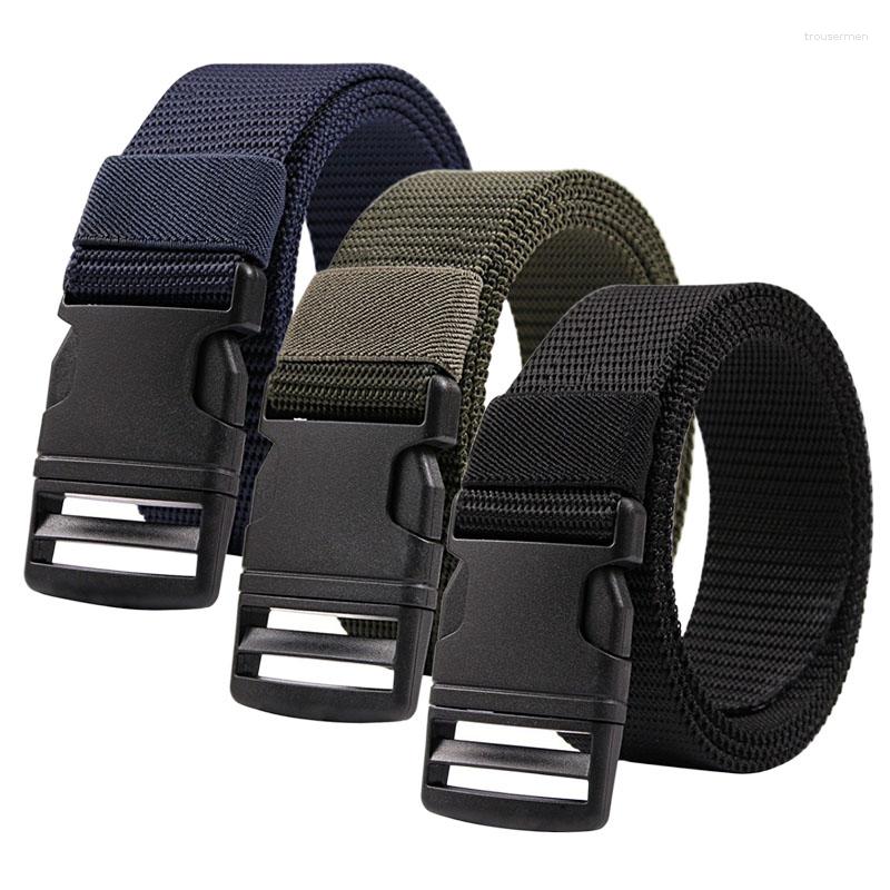 

Belts Nylon Waistband For Men Casual Buckle Outdoor Quick Drying No Metallic Belt Tactical Female, Green-1pc