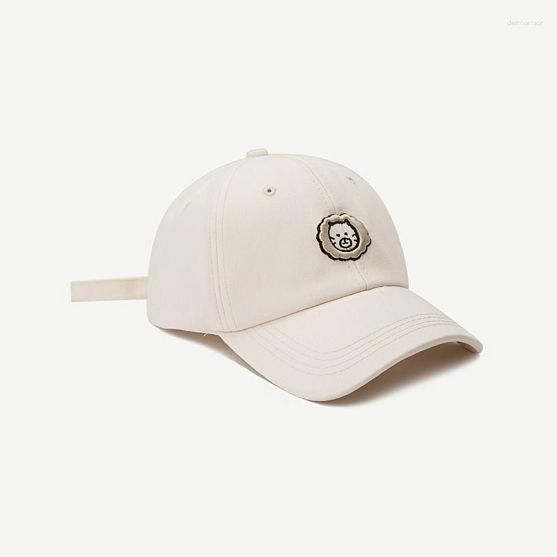 

Beanies Embroidery Baseball Cap Sun Hat Outdoor Adjustable Casual Style For Women Girls Chinese Year Presents Valentine's Gift Her, Khaki