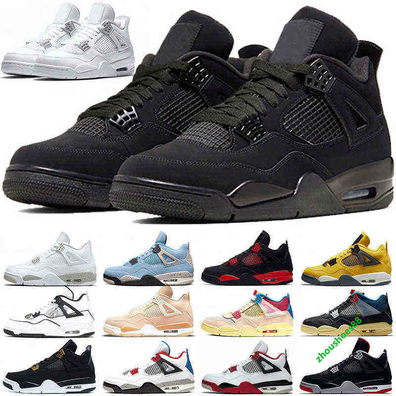 

Shoes Jumpman Basketball 4 Men Women 4s Red Thunder Lightning White Oreo University Blue Black Cat Pure Money Shimmer Bred Mens Trainers, #19 diy