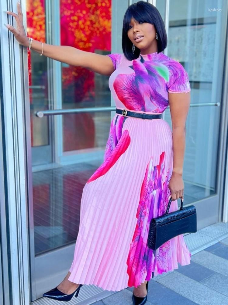 

Ethnic Clothing African Dresses For Women Elegant 2023 Dashiki Autumn Spring Maxi Dress Ladies Traditional Fairy Dreaes