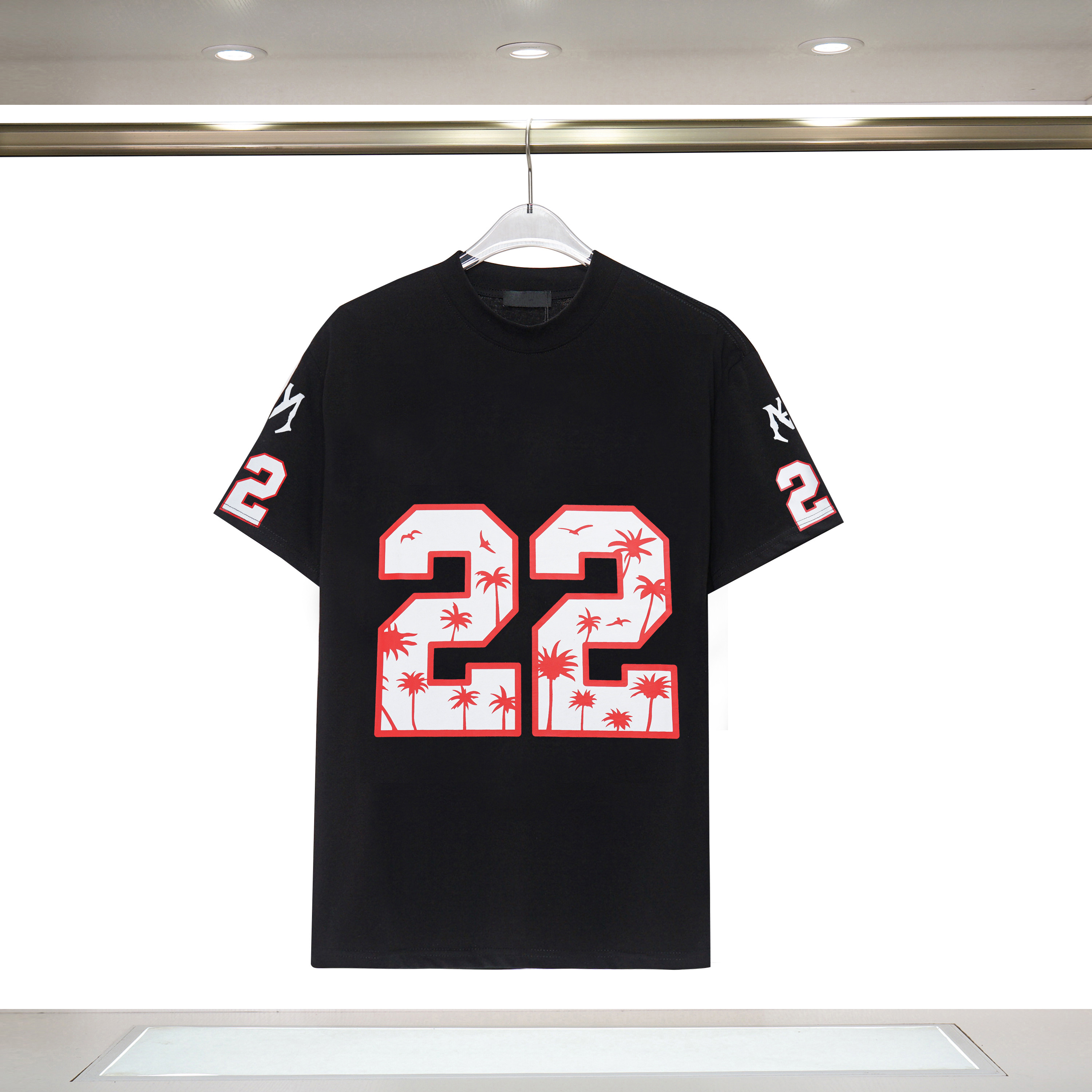 

Men's Designer Stylist T Shirts Fashion OVERSIZED 22 FOOTBALL TEE Mens Women Short Sleeved Hip-Hop Streetwear Cotton T-Shirts, 12