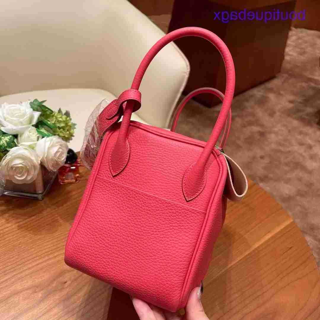 

Authentic merchandise Genuine Lindi Bags H Home for sale All manual wax line 26 Original Cowhide Women's Doctor's PillowHave Real Logo, Lipstick powder gold buckle