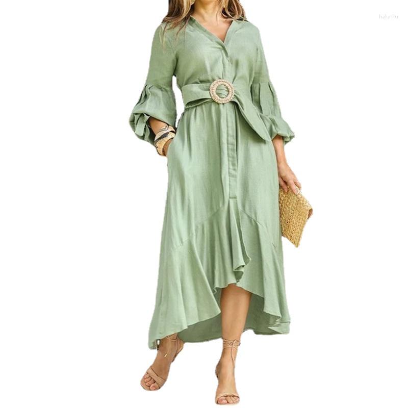 

Ethnic Clothing Fashion African Dresses For Women 2023 Spring Summer Long Sleeve Dashiki Africa Style Solid Rich Bazin Shirt