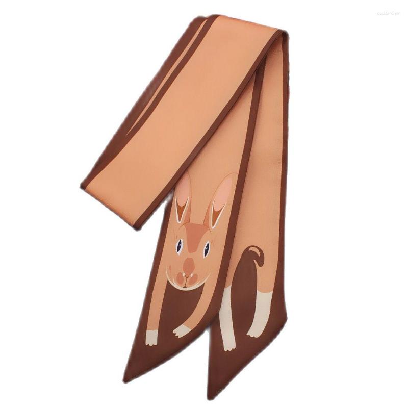 

Scarves Brand Bag Scarf Women Luxury Headband Accessories For Long Small Design Shirt Necktie Belt Headscarf Girl