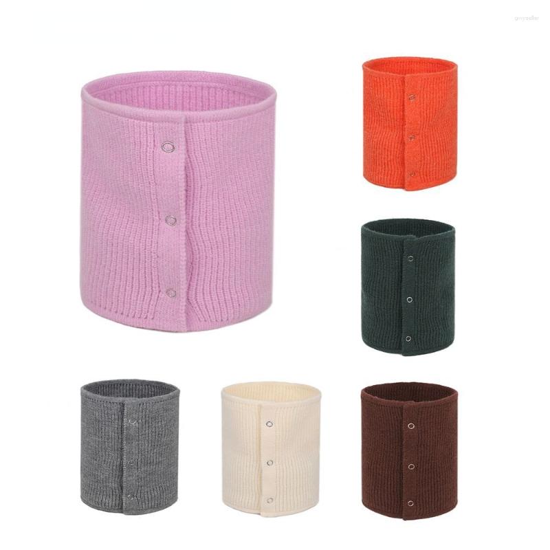 

Scarves Autumn And Winter Solid Color Wool Warm Outdoor Stretch Collar Casual Fashion Unisex