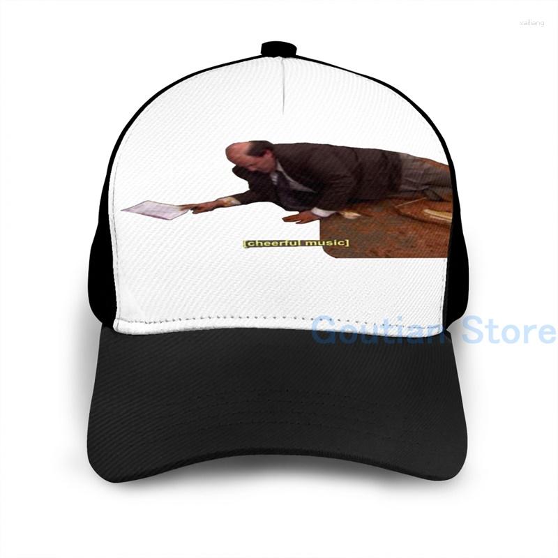 

Ball Caps Fashion Kevin And His Chili - The Office Basketball Cap Men Women Graphic Print Black Unisex Adult Hat