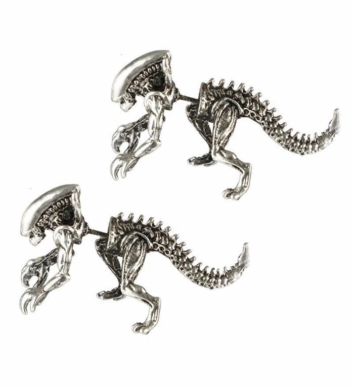 

Dinosaurs Earrings Alloy Studs Punk Cartilage Earrings Cute Animal Jewelry1095809