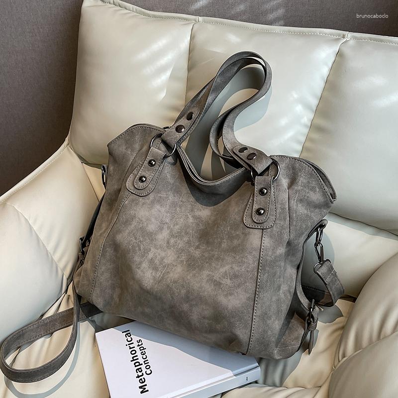 

Evening Bags Handbags For Office Women Shoulder Crossbody Bag Pu Leather Vintage Shopping Ladies Totes 2023 Female, Black