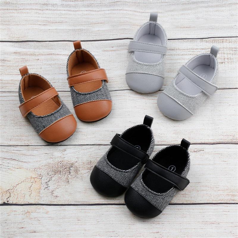 

First Walkers Toddler Kids Baby Girls Cute Canvas Walk Casual Shoes, Black