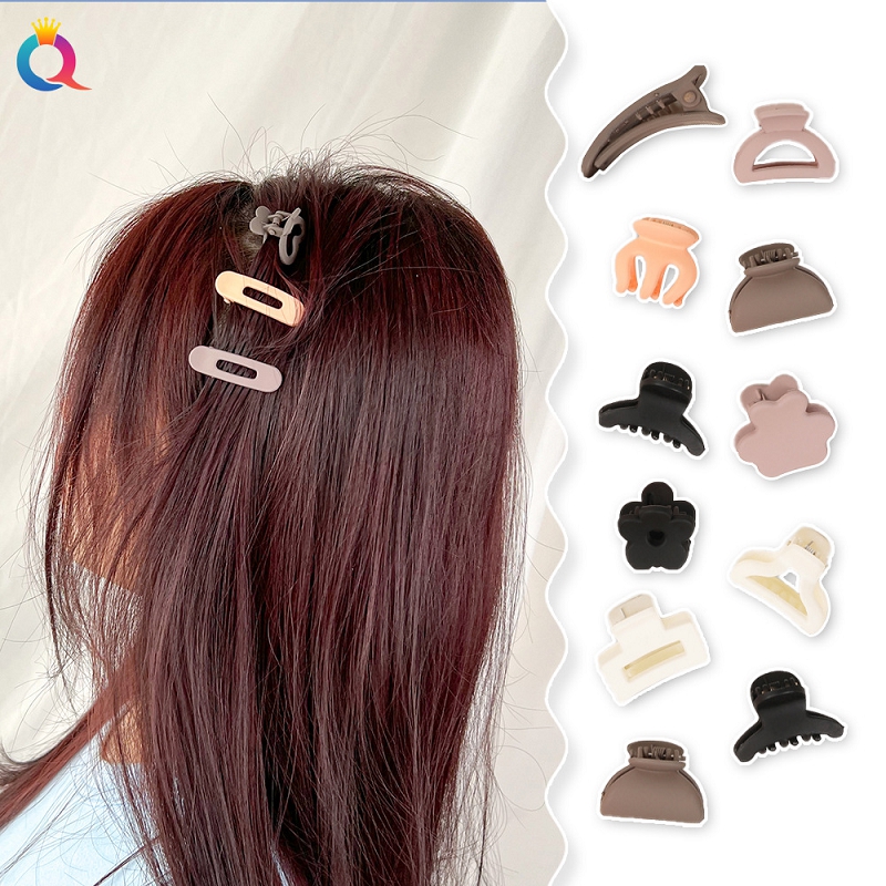 

Fashion blogger designer jewelry woman Cute small hair box grab clip bangs side clip hair accessories Barrettes hair wholesale ZJ01