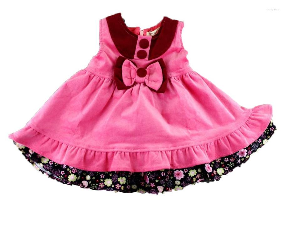 

Girl Dresses 1-5T Cotton Kids Baby Girls Clothes Vestido Infantil Party Christmas Princess Dress Tutu Vetement Fille Navidad Pink Winter