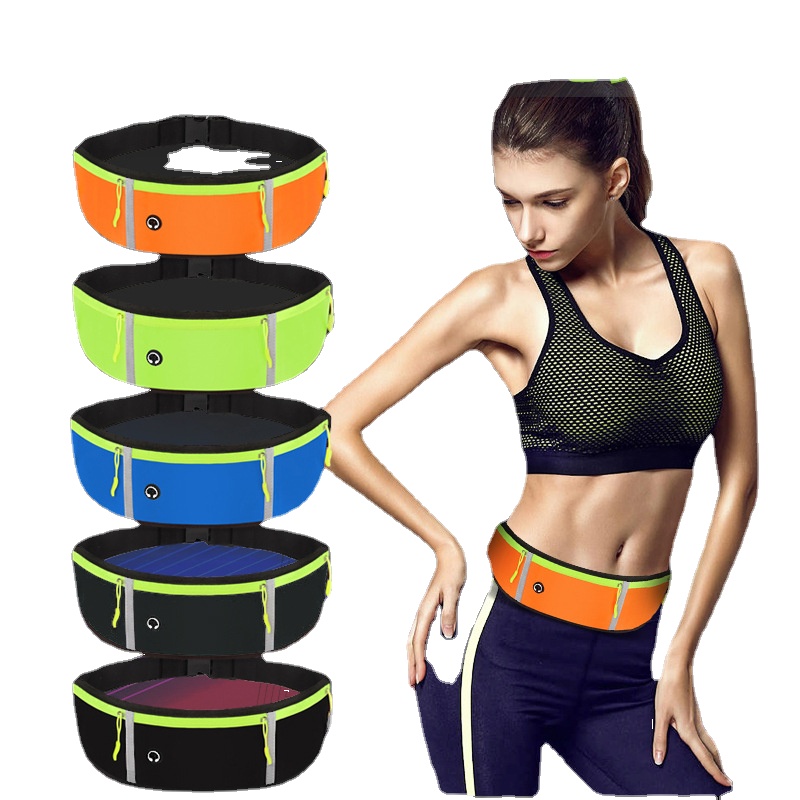 

Designer bag Men sports outdoor running water-repellent mobile phone waist pack breathable night running invisible sweatproof anti-theft water bottle waist bag