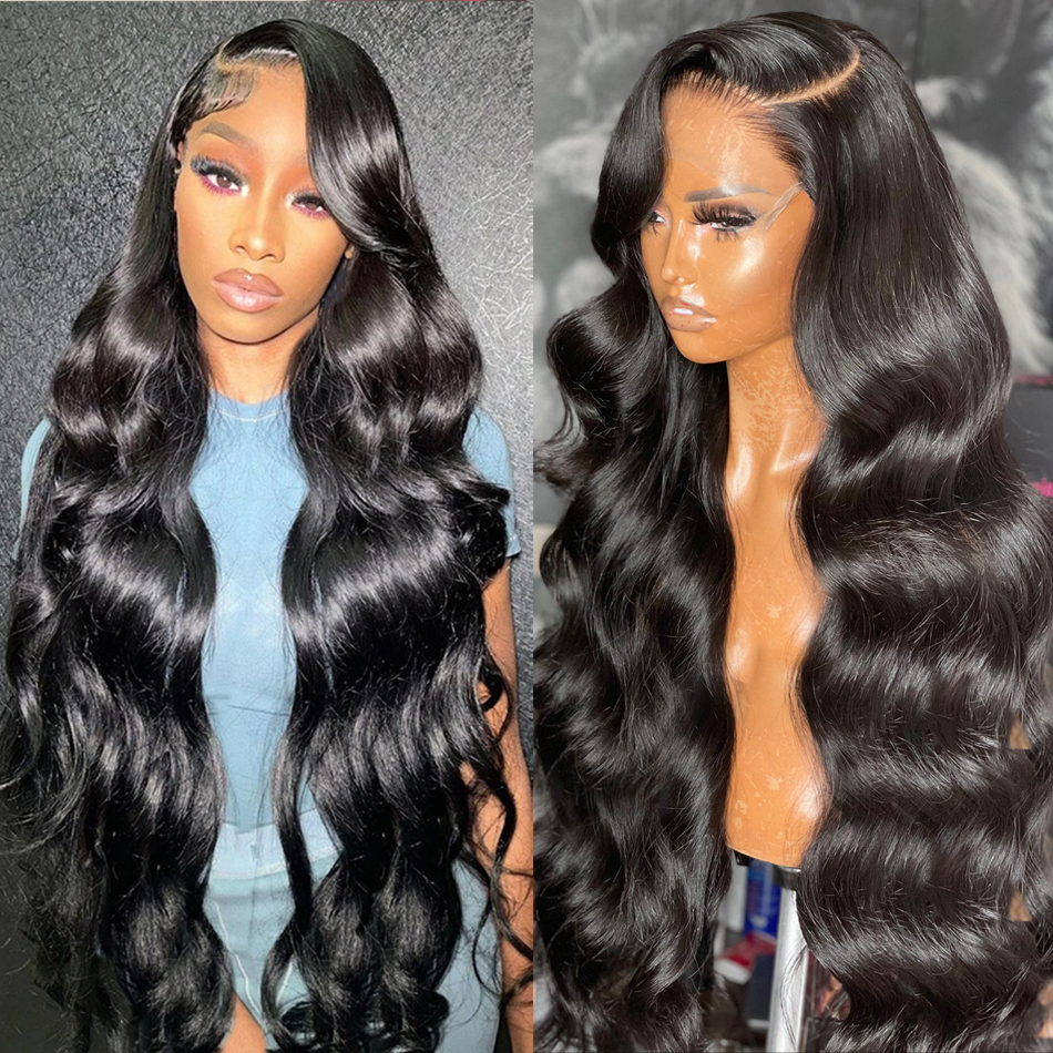 

Glueless Body Wave Lace Wig For Women Human Hair 4x4 5x5 Lace Closure Wig 28 Inch Wowear 13x4 13x6 Deep Wave Lace Frontal Wig, Natural color