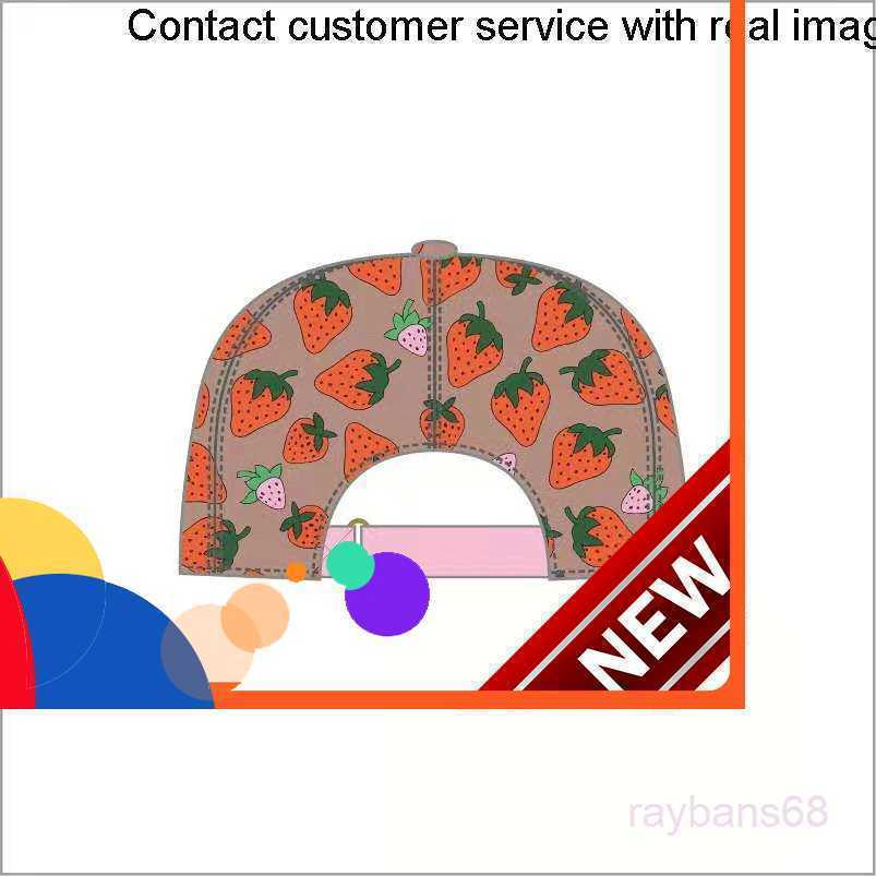

81ss Strawberry Baseball Caps Man's Cotton Cactus Classic Letter Ball Summer Women Sun Hats Outdoor Adjustable Snapback Cap13333442283