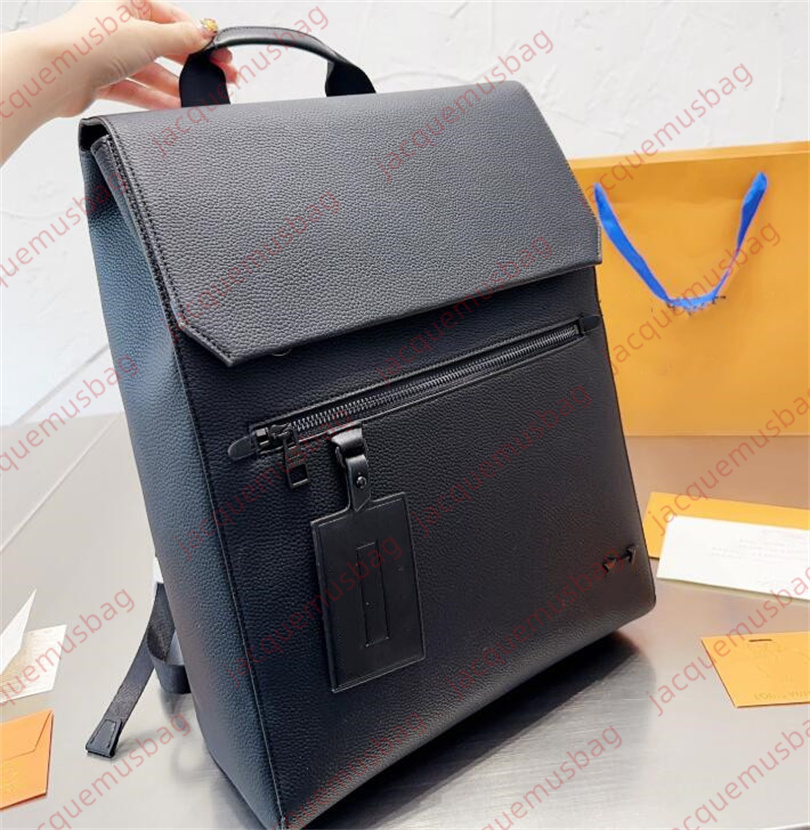 

Men Flap backpack school bag Aerogram serie designer Knapsack bookbag handbag Luxury Magnetic buckle flip cover backpacks mens 4A quality Vll Satchel dhgate M21367, 1#