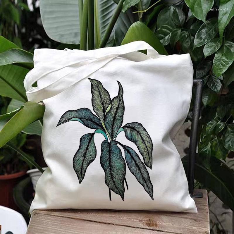 

Shopping Bags Gothic Women Large Capacity Harajuku Cartoon Vintage Flowers Bag Canvas Funny Women's Shoulder, 11