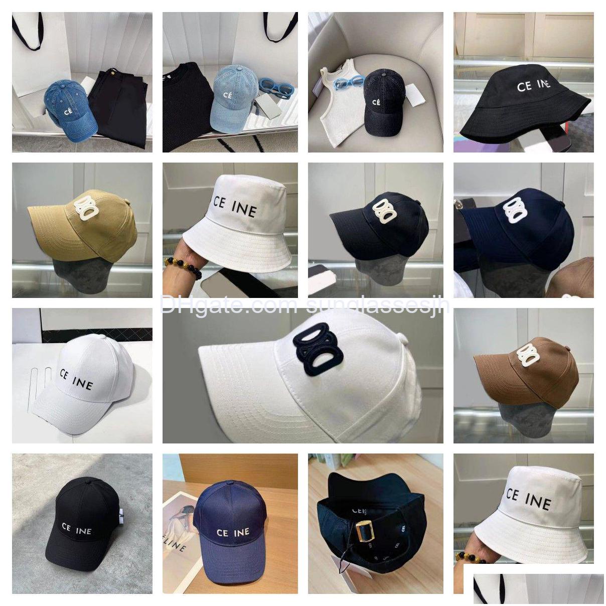 

Ball Caps Esigner Hats Men Snapbacks Adjustable Baseball Bucket Hat Letter Cotton Embroidery Snapback Fitted Beanies Sun Outdoor Spo Dhaay, As show