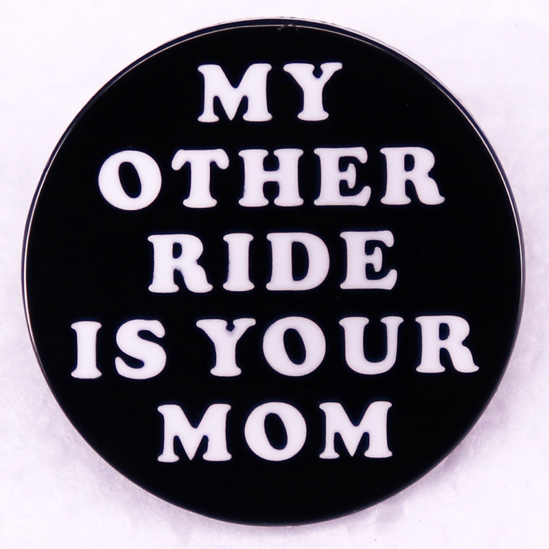 

other ride brooch Cute Anime Movies Games Hard Enamel Pins Collect Cartoon Brooch Backpack Hat Bag Collar Lapel Badges, As picture
