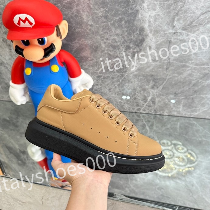

2023 new top Genuine Leather Casual Shoes Platform Sneakers Unisex Brand Design Women Autumn Fashion Sports Ladies Vulcanized Men, 02