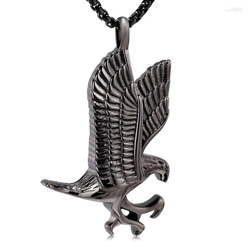 

Pendant Necklaces Cremation Jewelry Eagle Urn Necklace For Ashes Shape Locket Keepsake Memorial