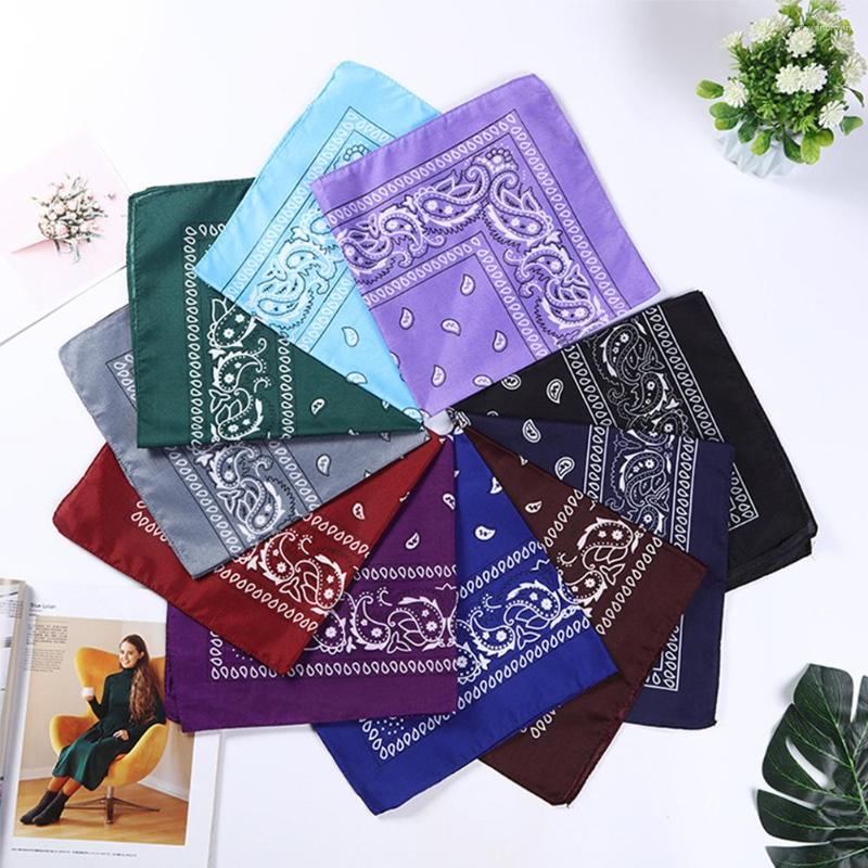 

Bandanas Cotton Hip-hop Unisex Headwear Hair Band Scarf Scarves Wristband Vintage Pocket Towel Magic Head Square Shawl