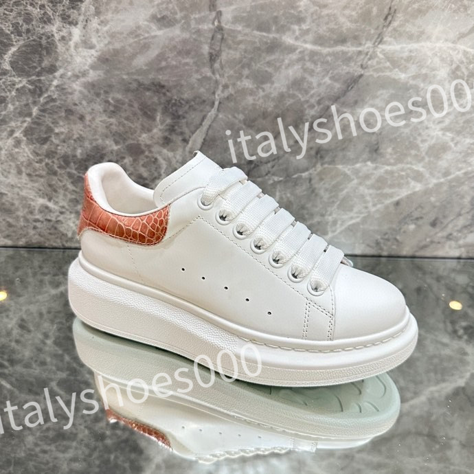 

2023 new Fashion Shoes White Black Dream Sneaker womens and mens Rubber Sole Soft Calfskin Leather Lace-up Trainers, 02