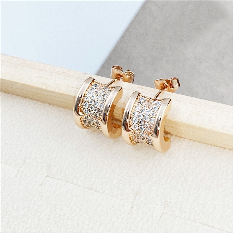 

2023 New Luxury DIY Earrings Designer BUR For Women lovers Engagement Jewelry Gift Wedding Earring