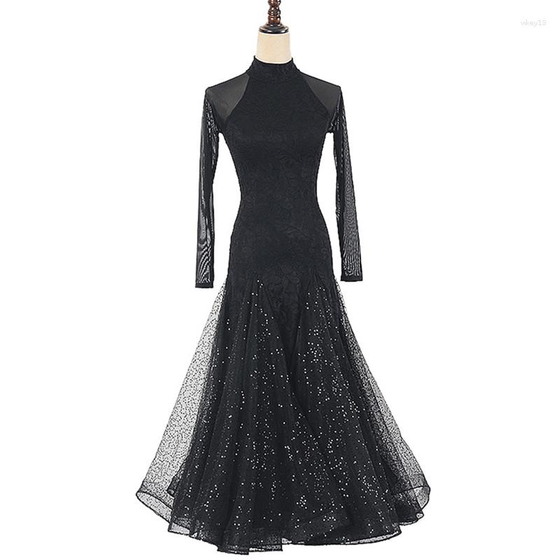 

Stage Wear Ballroom Dance Dresses Competition Performance Outfits High Grade Evening Party Costumes Women Backless Long Dress, Red