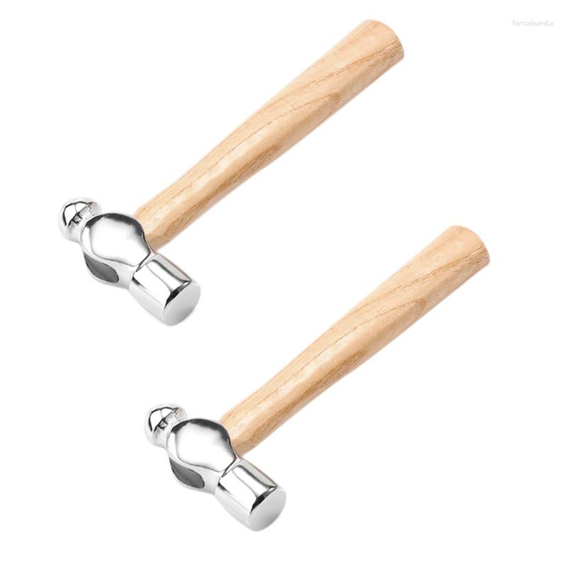 

Jewelry Pouches Making Supplies Tools Mini Hammer 6 Inch Ball Peen Hammers For Leather Craft 2Pcs