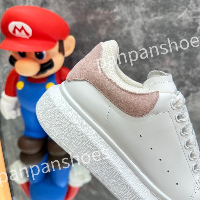 

New top Luxurys Designer sneaker shoe women Casual shoes mens leather white platforms with black outdoor sneakers size 35-46, 05