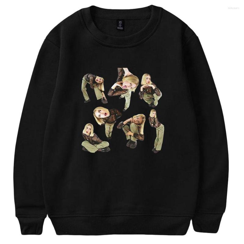 

Men's Hoodies WAWNI Claire Rosinkranz Sweatshirt Unique Crewneck Fashion Long Sleeve Men Women Pullover Streetwear Clothes Hip-hop Trucksuit, Black