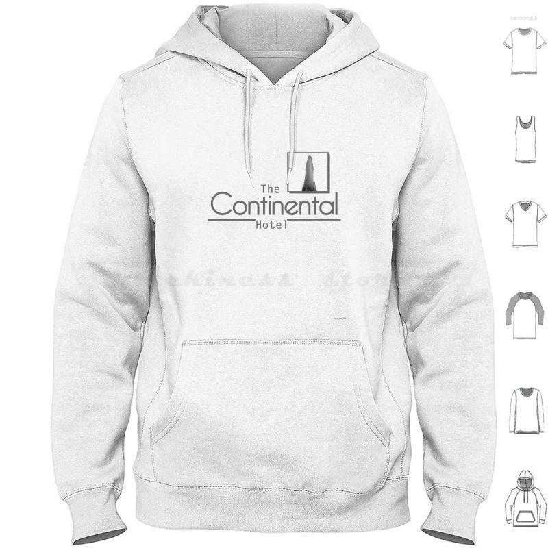 

Men' Hoodies Homage To John Wick The Continental El Logo Hoodie Cotton Long Sleeve Cult Movie, M-3-4baseball-blue