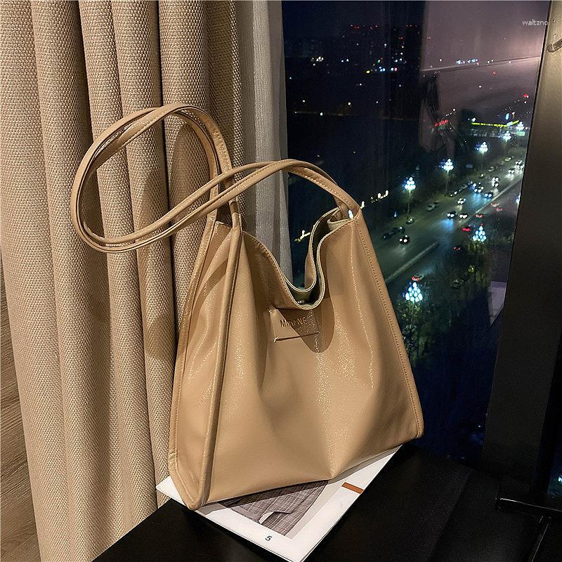 

Evening Bags Bucket For Women Soft Leather Shoulder Bag Female Sac A Main Large Capacity Shopping Crossbody Girls, Black