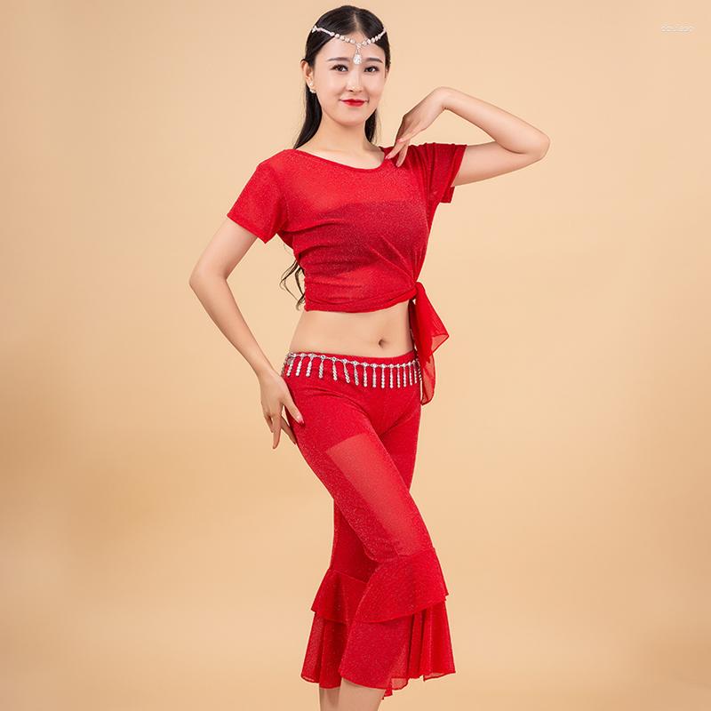 

Stage Wear Belly Dance 2023 Suit Costume Practice T624, See chart