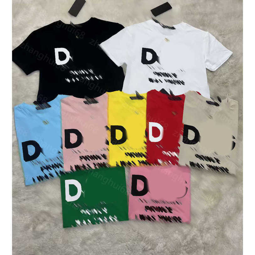 

23ss tee Womens T-Shirt womens designer clothing Round neck Pure cotton Letter logo print short sleeve T-shirt 7 colors available womens clothes a1, Lightpink