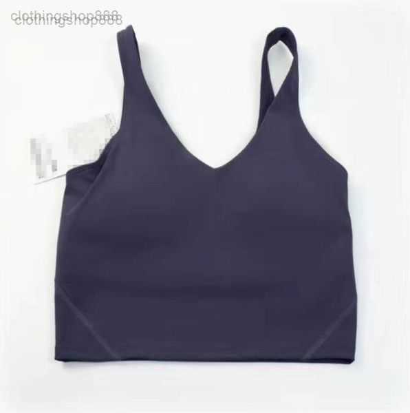 

Yoga Outfit Lulus Lemmons U-shaped Bra Type Back Align Tank Tops Gym Clothes Casual Running Nude Tight Sports Fitness Beautiful Underwear Vest Shirt Zfzk ZFZK