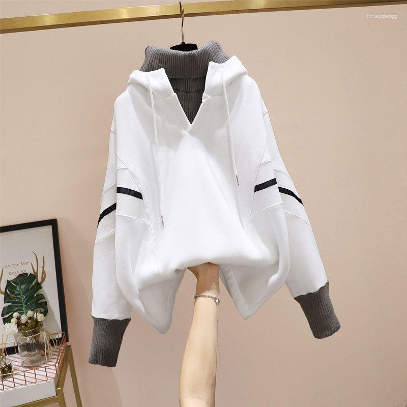 

Women's Hoodies Pullover Plus Velvet Hooded Sweater Women's Long-sleeved Tops 2023 Autumn And Winter Clothes Loose Hoodie Sweatshirt, Black