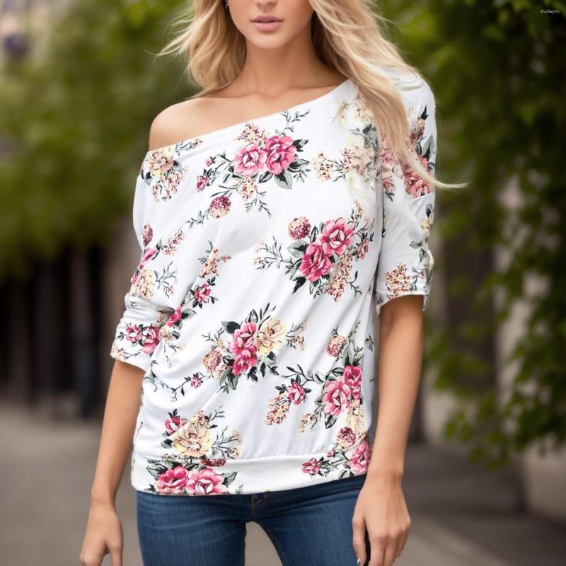 

Women' Tanks Women Summer Casual Basic Graphic Short Sleeve T Shirt Long Plain Shirts For, White