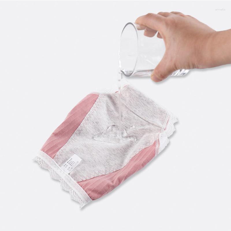 

Women's Panties Menstrual Sexy Lace Underwear Women Period Bragas Menstruales Absorbentes Briefs, Green