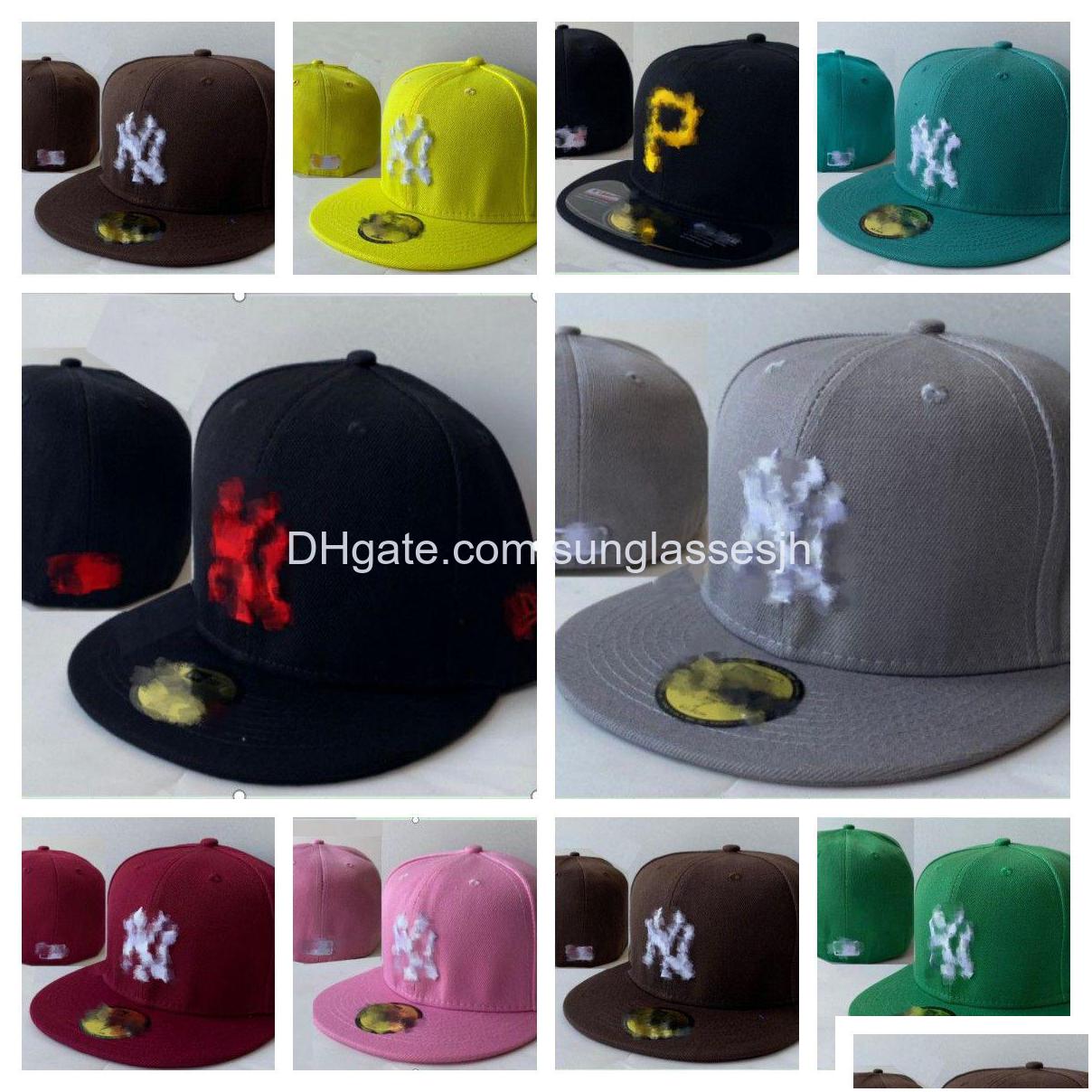 

Ball Caps 2023 All Team Logo Fitted Hats Designer Snapbacks Hat Adjustable Baskball Outdoor Sports Embroidery Flat Closed Beanies Fl Dhi8R, As show